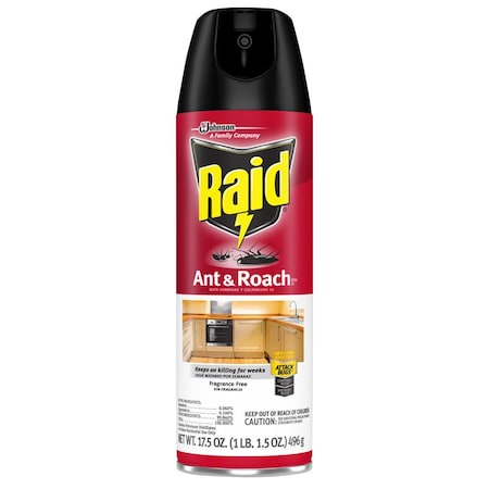 Raid - Ant & Roach Raid Ant and Roach Killer Aerosol 17.5 oz 11717